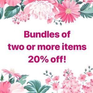 Bundles 20% off!